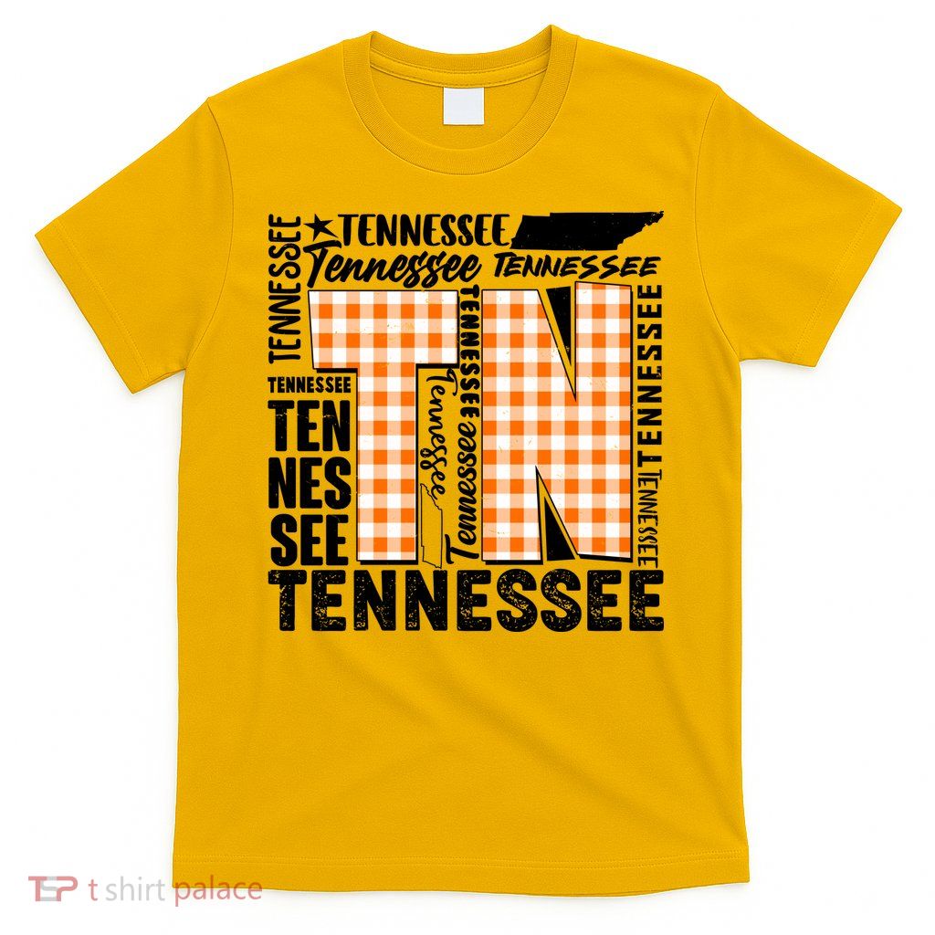 Tennessee State College Sports Fan Word Text Art T-Shirt