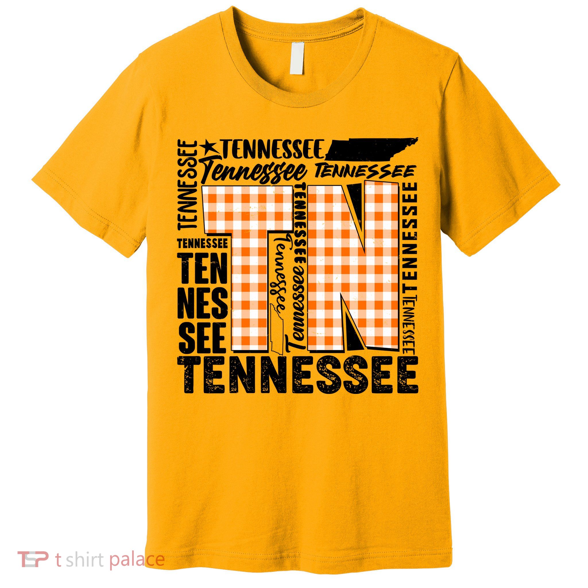 Tennessee State College Sports Fan Word Text Art Premium T-Shirt