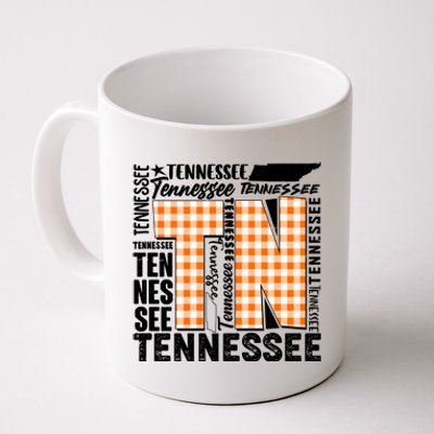 Tennessee State College Sports Fan Word Text Art Coffee Mug