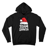 Team Santa Christmas Squad Family Matching Pajamas Boy Hoodie