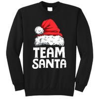 Team Santa Christmas Squad Family Matching Pajamas Boy Sweatshirt