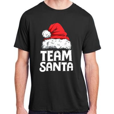 Team Santa Christmas Squad Family Matching Pajamas Boy Adult ChromaSoft Performance T-Shirt