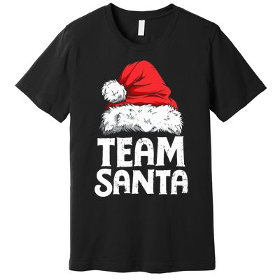 Team Santa Christmas Squad Family Matching Pajamas Boy Premium T-Shirt