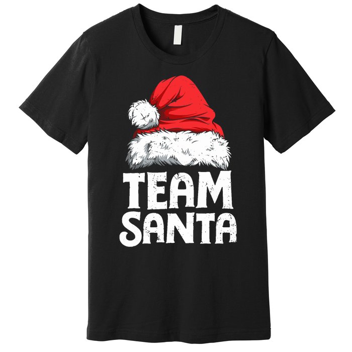 Team Santa Christmas Squad Family Matching Pajamas Boy Premium T-Shirt