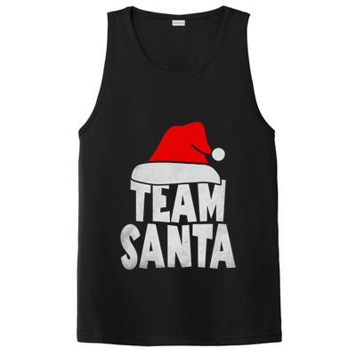 Team Santa Christmas Squad Family Matching Pajamas PosiCharge Competitor Tank