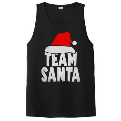 Team Santa Christmas Squad Family Matching Pajamas PosiCharge Competitor Tank