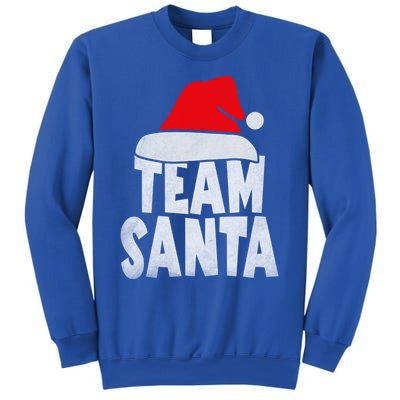 Team Santa Christmas Squad Family Matching Pajamas Sweatshirt