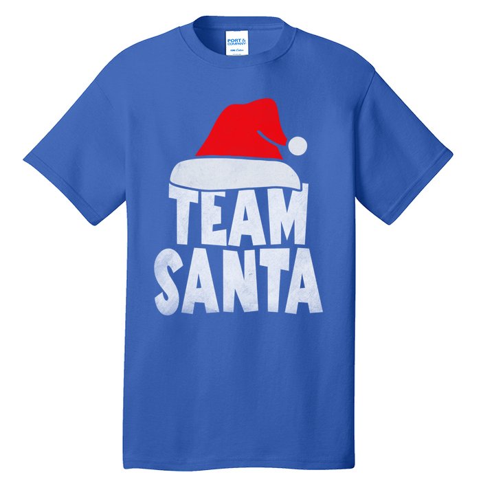 Team Santa Christmas Squad Family Matching Pajamas Tall T-Shirt