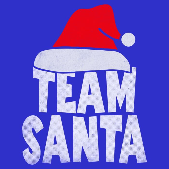Team Santa Christmas Squad Family Matching Pajamas 16 in Basic Backpack