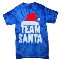 Team Santa Christmas Squad Family Matching Pajamas Tie-Dye T-Shirt