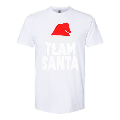 Team Santa Christmas Squad Family Matching Pajamas Softstyle CVC T-Shirt