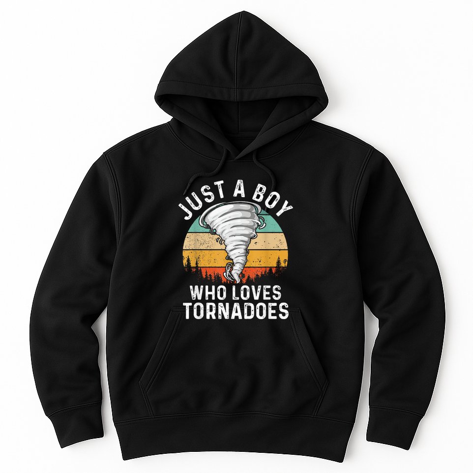 Tornado Storm Chasing Twister Hurricane Hoodie