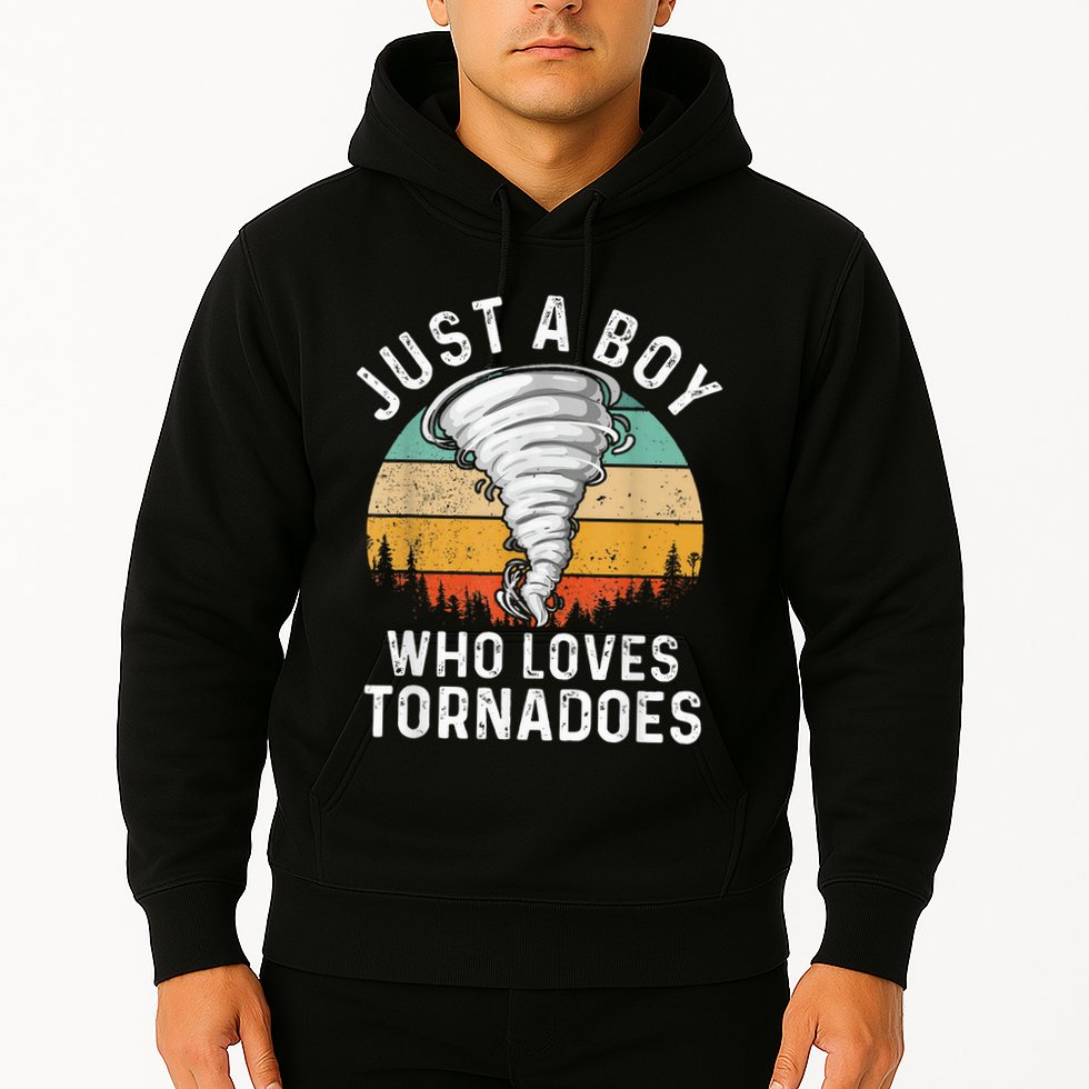 Tornado Storm Chasing Twister Hurricane Hoodie