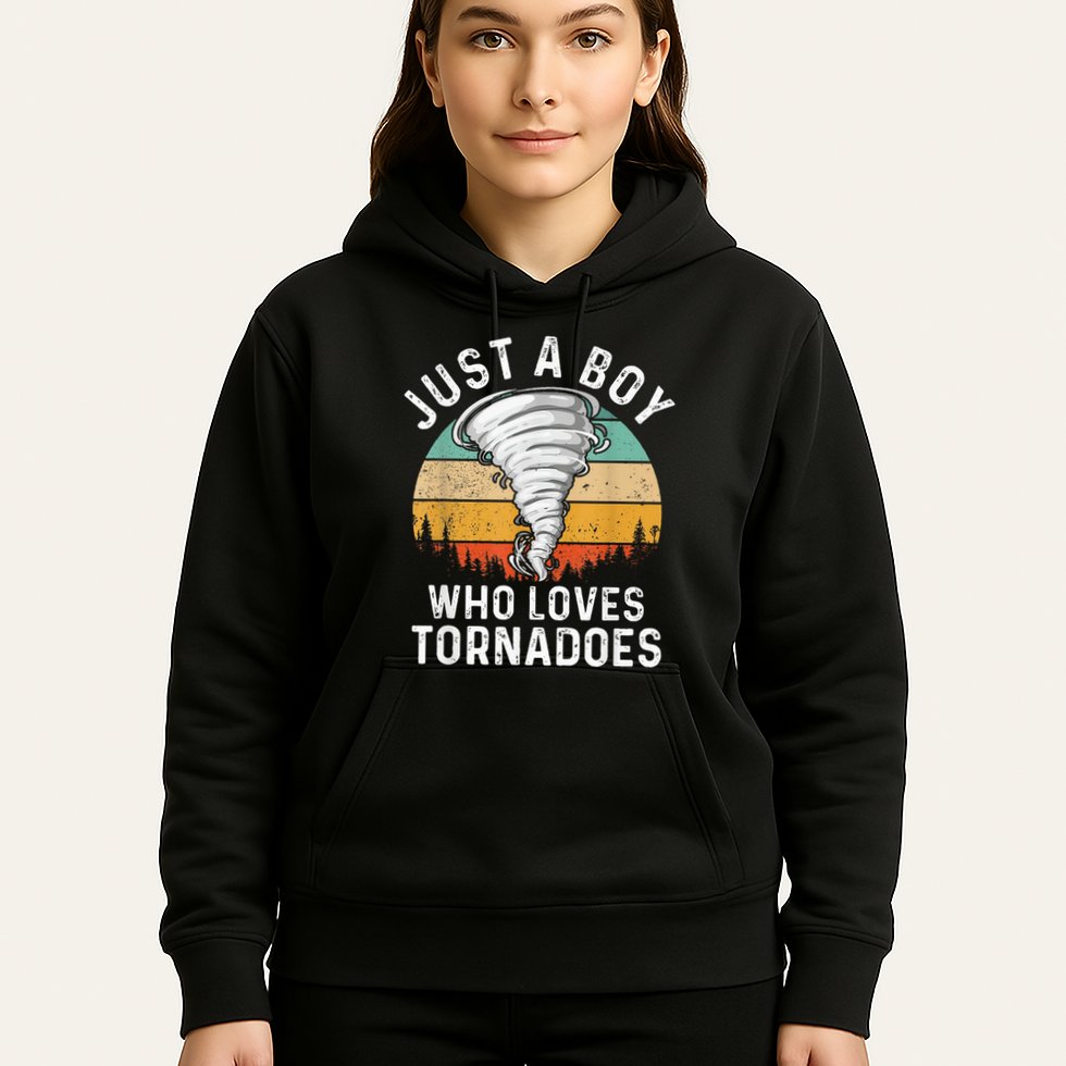Tornado Storm Chasing Twister Hurricane Hoodie