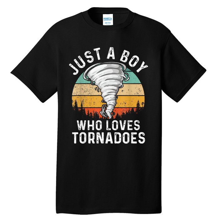 Tornado Storm Chasing Twister Hurricane Tall T-Shirt