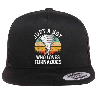 Tornado Storm Chasing Twister Hurricane Flatbill Hat