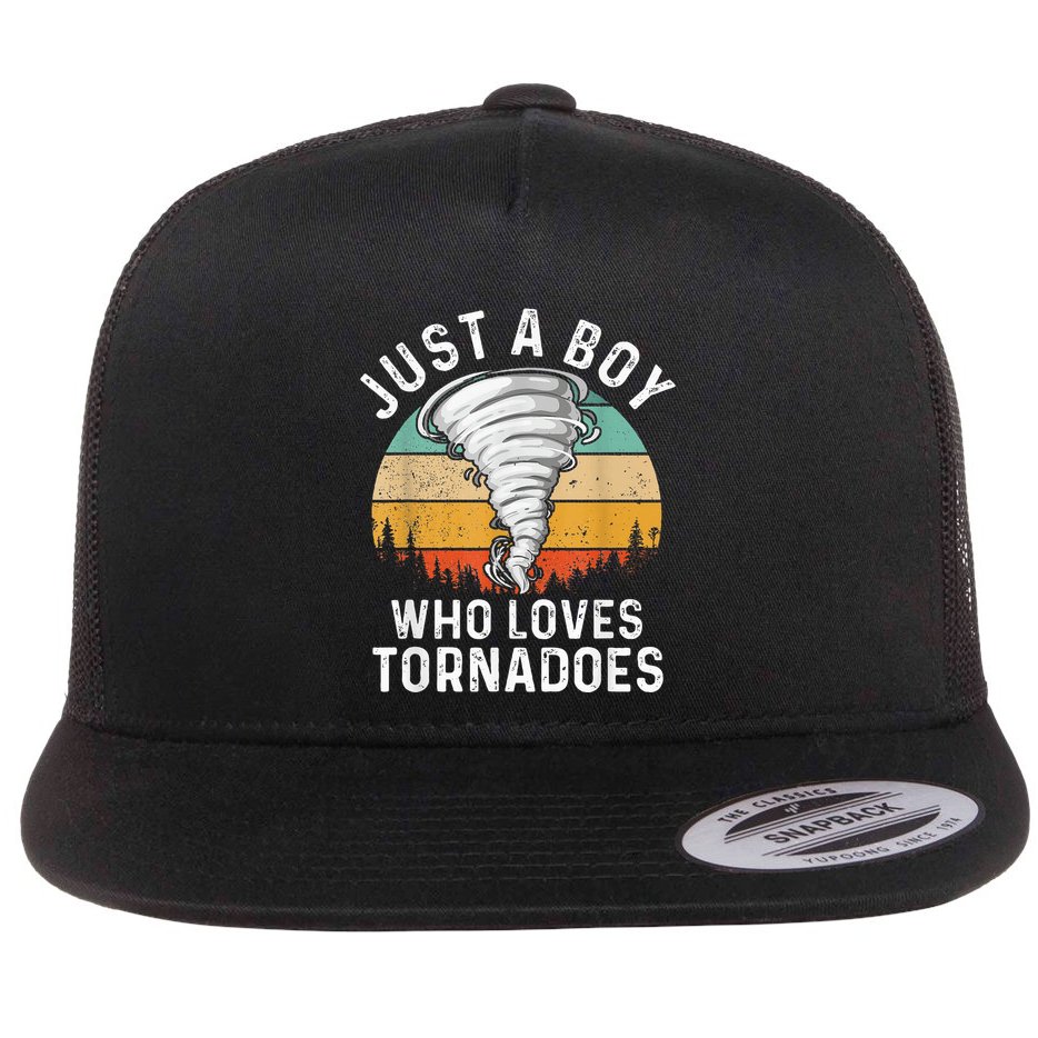 Tornado Storm Chasing Twister Hurricane Flat Bill Trucker Hat