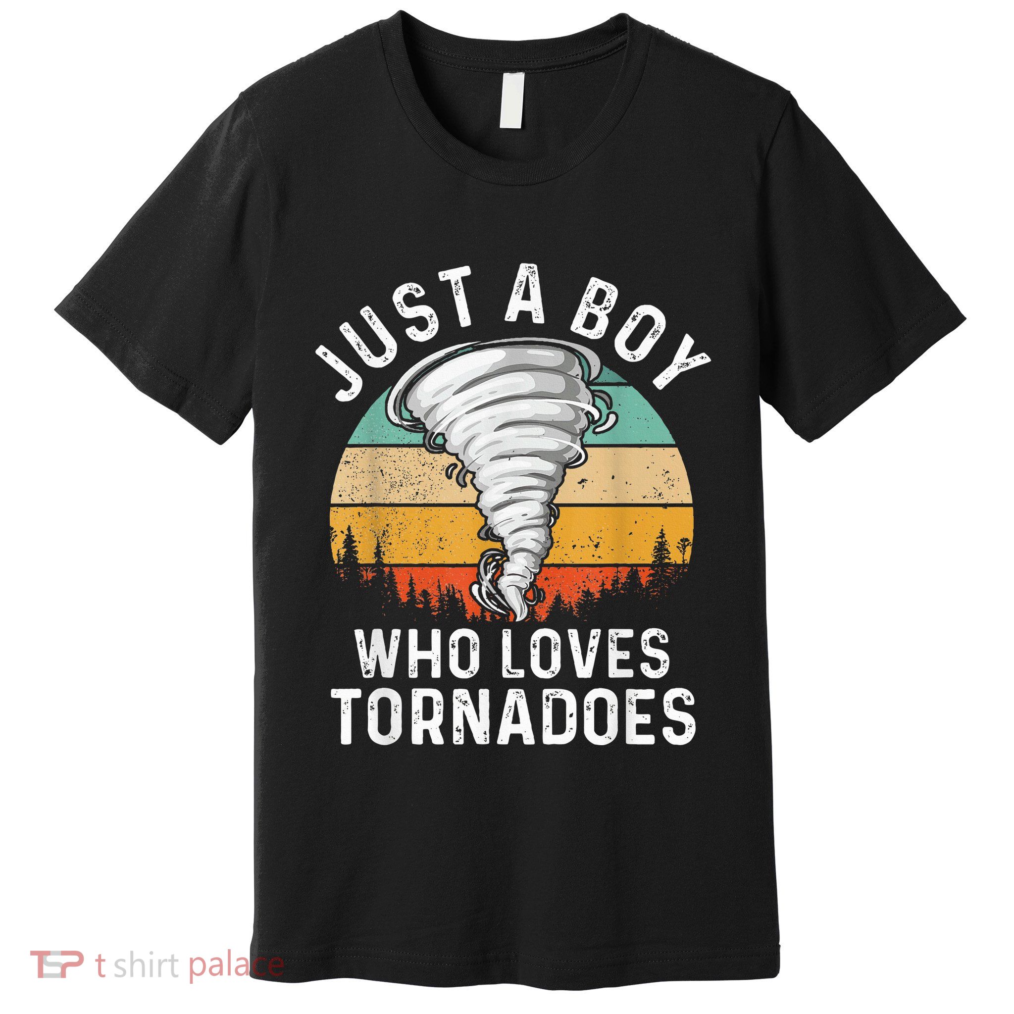 Tornado Storm Chasing Twister Hurricane Premium T-Shirt