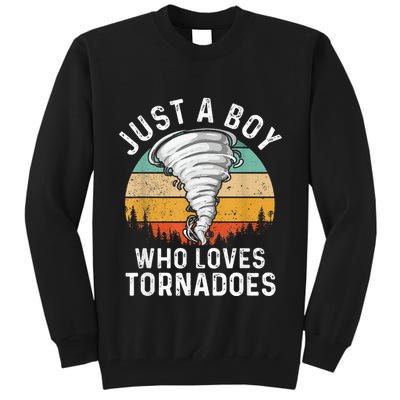 Tornado Storm Chasing Twister Hurricane Tall Sweatshirt