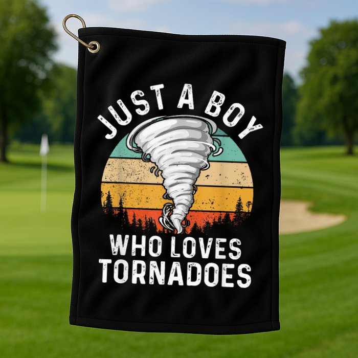Tornado Storm Chasing Twister Hurricane Golf Towel