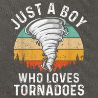 Tornado Storm Chasing Twister Hurricane Cotton Canvas Backpack
