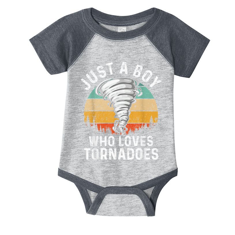 Tornado Storm Chasing Twister Hurricane Infant Baby Jersey Bodysuit