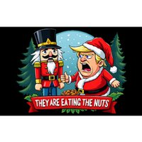 Trump Santa Claus With Nutcracker They Are Eating The Nuts Bumper Sticker