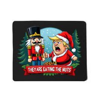 Trump Santa Claus With Nutcracker They Are Eating The Nuts Mousepad