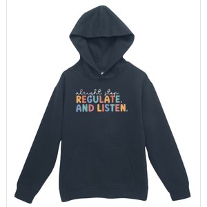 Teacher School Counselor Stop Regulate Teacher Life School Urban Pullover Hoodie