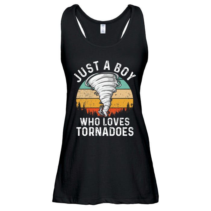 Tornado Storm Chasing Twister Hurricane Ladies Essential Flowy Tank