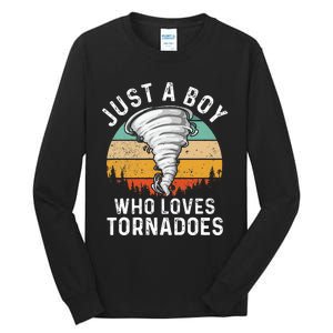 Tornado Storm Chasing Twister Hurricane Tall Long Sleeve T-Shirt