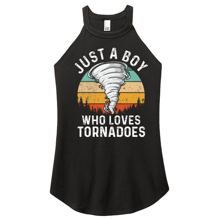 Tornado Storm Chasing Twister Hurricane Women's Perfect Tri Rocker Tank