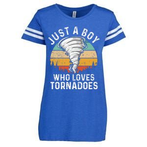 Tornado Storm Chasing Twister Hurricane Enza Ladies Jersey Football T-Shirt