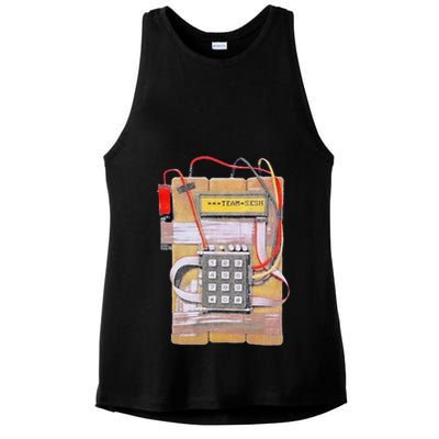 Team Sesh Csgo Bomb Ladies PosiCharge Tri-Blend Wicking Tank