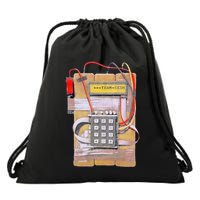 Team Sesh Csgo Bomb Drawstring Bag