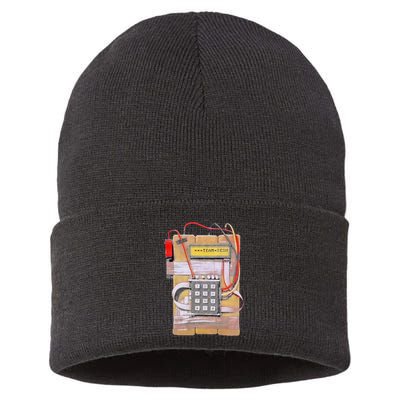 Team Sesh Csgo Bomb Sustainable Knit Beanie