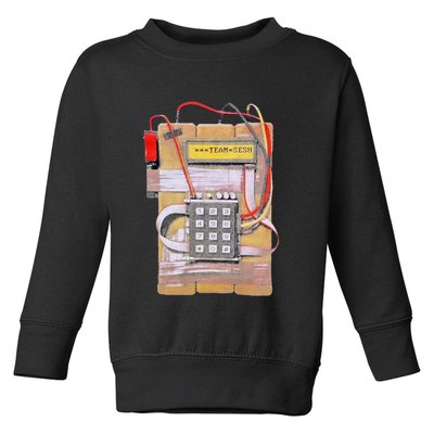 Team Sesh Csgo Bomb Toddler Sweatshirt
