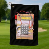 Team Sesh Csgo Bomb Golf Towel