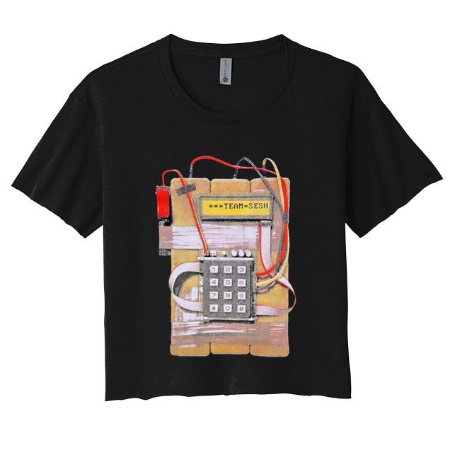 Team Sesh Csgo Bomb Crop Top
