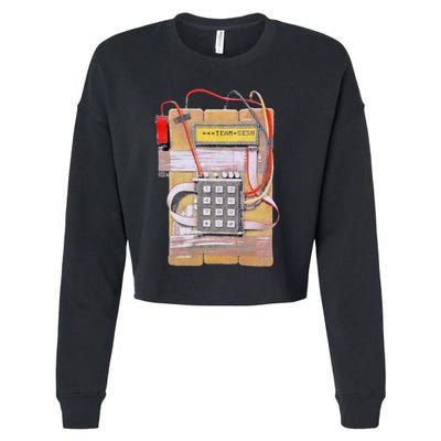 Team Sesh Csgo Bomb Cropped Pullover Crew