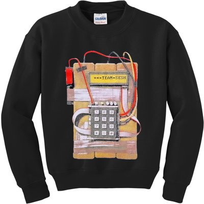 Team Sesh Csgo Bomb Kids Sweatshirt