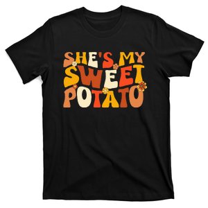 Thanksgiving Shirts Couples Sweet Potato I Yam T-Shirt