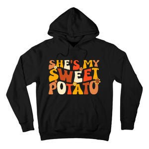 Thanksgiving Shirts Couples Sweet Potato I Yam Tall Hoodie