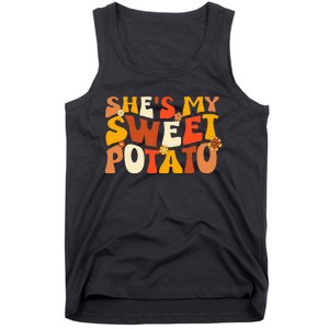 Thanksgiving Shirts Couples Sweet Potato I Yam Tank Top