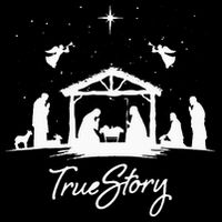 True Story Christmas Nativity Jesus Christian 16 in Basic Backpack