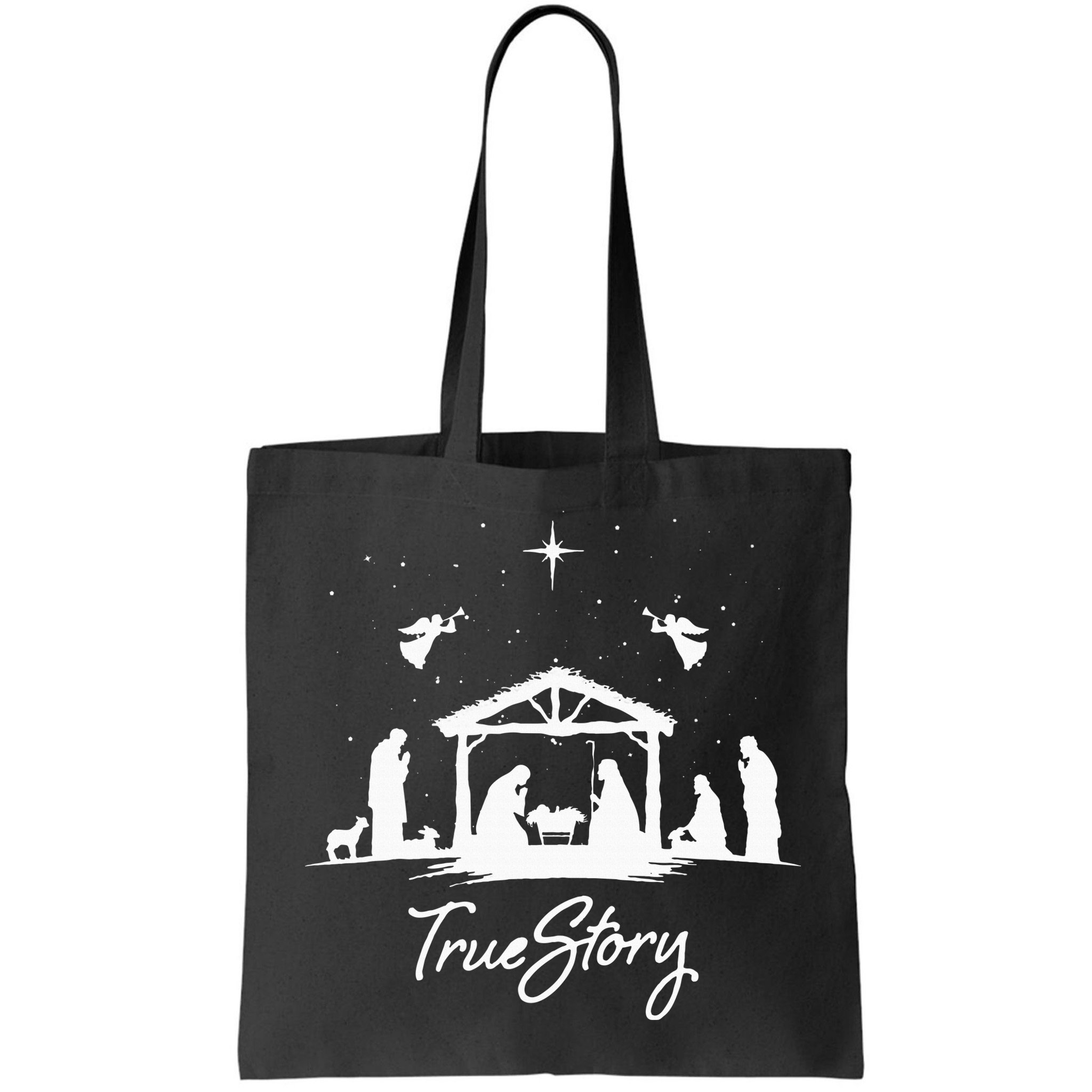 True Story Christmas Nativity Jesus Christian Bag