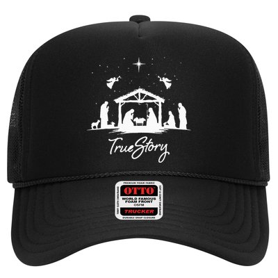 True Story Christmas Nativity Jesus Christian Hat