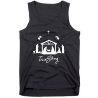 True Story Christmas Nativity Jesus Christian Tank Top