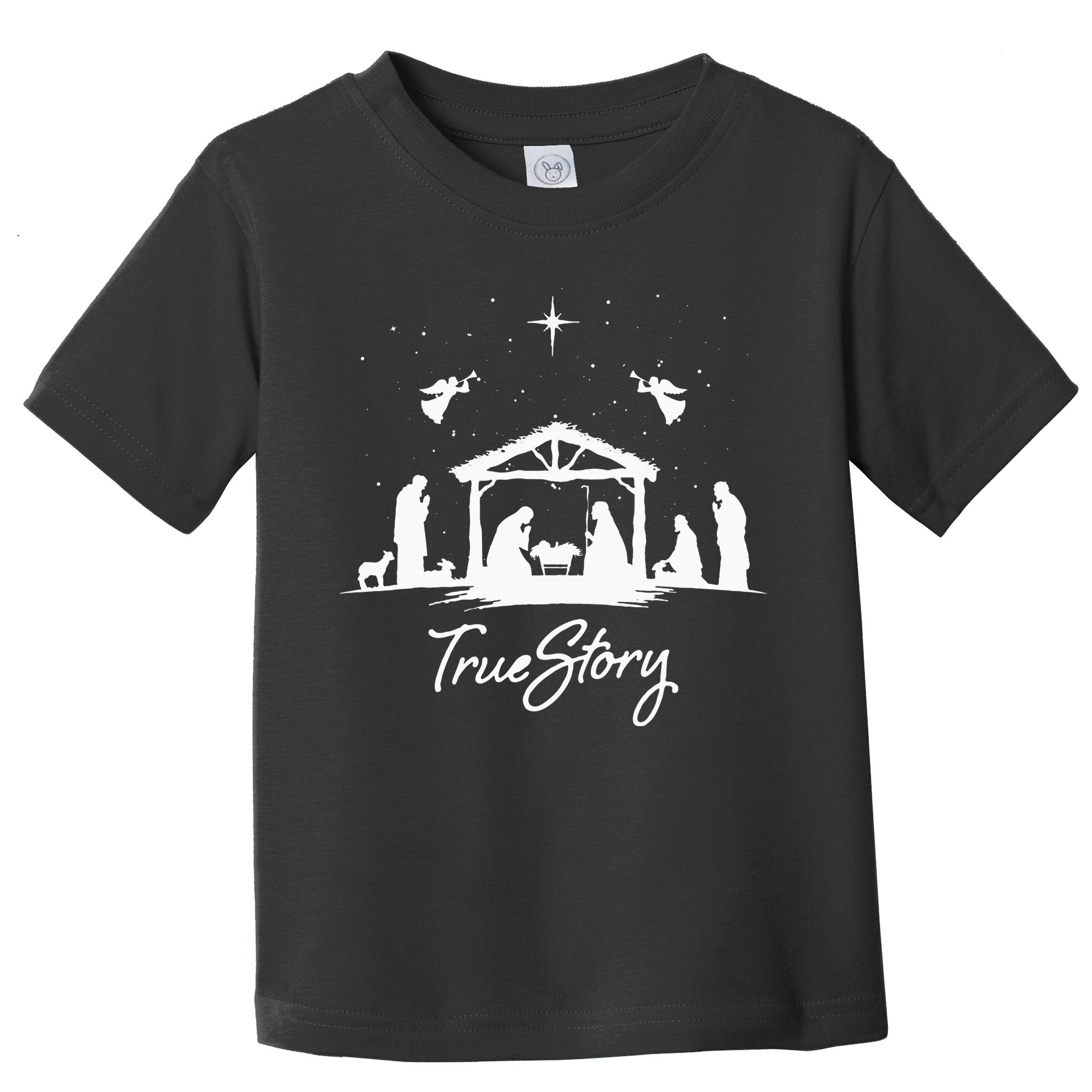 True Story Christmas Nativity Jesus Christian Toddler T-Shirt