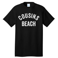 The Summer Cousins Beach I Turned Pretty College Letters Tall T-Shirt